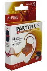 Alpine Party Plug -korvatulpat -läpinäkyvät