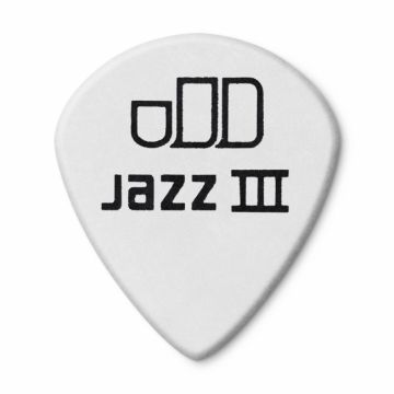 12-pack Dunlop Tortex Jazz III White -plektrat 1.50mm