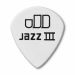 12-pack Dunlop Tortex Jazz III White -plektrat 1.50mm