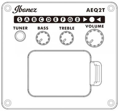 Ibanez PNB14E-OPN elektroakustinen bassokitara