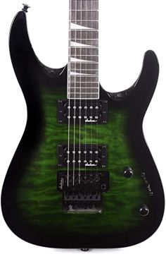 Jackson JS32Q Dinky DKA -Transparent Green Burst