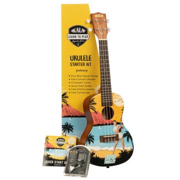 Kala Elvis Presley ukulele LTP-C-EBH